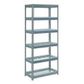 Global Industrial Extra Heavy Duty Shelving 36&quot;W x 18&quot;D x 96&quot;H With 6 Shelves, Wire Deck, Gry