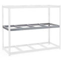 Global Industrial Additional Level For Wide Span Rack 72&quot;W x 15&quot;D No Deck 900 Lb Capacity, Gry