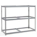 Global Industrial Additional Level For Wide Span Rack 60"Wx24"D No Deck 1200 Lb Capacity, Gray
