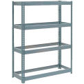 Global Industrial Extra Heavy Duty Shelving 48&quot;W x 12&quot;D x 60&quot;H With 4 Shelves, No Deck, Gray