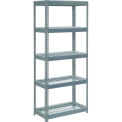 Global Industrial Extra Heavy Duty Shelving 36"W x 12"D x 60"H With 5 Shelves, Wire Deck, Gry