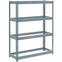 Global Industrial Extra Heavy Duty Shelving 48&quot;W x 24&quot;D x 72&quot;H With 4 Shelves, No Deck, Gray