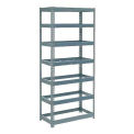 Global Industrial Extra Heavy Duty Shelving 36&quot;W x 24&quot;D x 84&quot;H With 7 Shelves, No Deck, Gray