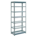 Global Industrial Heavy Duty Shelving 36"W x 24"D x 72"H With 6 Shelves, Wire Deck, Gray