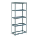 Global Industrial Extra Heavy Duty Shelving 36&quot;W x 12&quot;D x 60&quot;H With 5 Shelves, No Deck, Gray