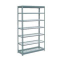 Global Industrial Heavy Duty Shelving 48"W x 24"D x 96"H With 7 Shelves, Wire Deck, Gray