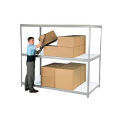 Global Industrial Additional Shelf With Laminated Deck 72&quot;W x 48&quot;D, Gray