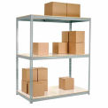 Global Industrial Additional Shelf With Laminated Deck 96&quot;W x 36&quot;D, Gray