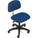 ESD Chair, Fabric, Navy, Armless, Mid Back