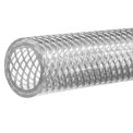 USA Sealing Reinforced High Pressure Clear PVC Tubing, 1/2&quot;ID x 5/8&quot;OD x 100'