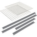 Global Industrial Additional Level For 60&quot;W x 24&quot;D High Capacity Rack Wire Deck, Gray