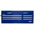 Homak BL02054602 Pro II Series 6 Drawer Blue Tool Chest, 54&quot;W X 24-1/4&quot;D X 21-3/8&quot;H