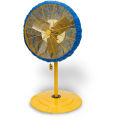 Global Industrial Fan Shroud Air Filter, MERV 6, 24"W x 24"H x 6"D

 - Pkg Qty 12