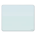U Brands Cubicle Glass Dry Erase Board, 20&quot; x 16&quot;, White