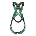 MSA 10196642 V-Form&#8482; Harness, Standard, Back D-Ring, Tongue Buckle Leg Straps