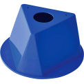 Inventory Control Cone, 10"L x 10"W x 5"H, Blue