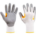 CoreShield&#174; 22-7513W/6XS Cut Resistant Gloves, Nitrile Micro-Foam Coating, A2/B, Size 6