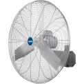 30&quot; Washdown Rated Stainless Steel Wall Mounted Fan, 9600 CFM, 1/3 HP