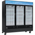 3 Door Merchandiser Refrigerator, 53 Cu. Ft., 78-3/8"W x 30"D x 80-3/4'H