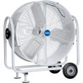 Outdoor Rated 30&quot; Mobile Tilt Drum Blower Fan, 6890 CFM, 1/3 HP