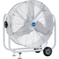 Outdoor Rated 36" Mobile Tilt Drum Blower Fan, 12241 CFM, 1/2 HP