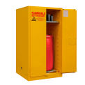 Durham Flammable Drum Cabinet 55 Gallon Manual Close Door - 34&quot;W x 34&quot;D x 65&quot;H