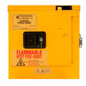 Durham Flammable Cabinet 2 Gallon Self Close Door - 17-3/8&quot;W x 18-1/8&quot;D x 18-3/8&quot;H