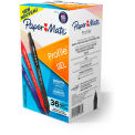 Paper Mate Profile Retractable Ballpoint Pen, 0.7mm, Assorted Ink - 36 Pack - Pkg Qty 6