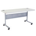 Blow Molded Folding Training Table, Gray, 60&quot; x 24&quot;