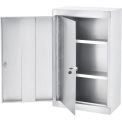 Stainless Steel Large Narcotics Cabinet, Double Door/Double Lock