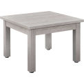 Global Industrial Wood End Table - 24&quot; x 24&quot; - Gray