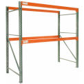 Global Industrial Teardrop Pallet Rack Starter, 96&quot;W X 42&quot;D X 96&quot;H