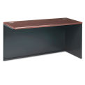 HON Right Return Shell, 60&quot;W x 24&quot;D x 29-1/2&quot;H, Mahogany/Charcoal, 38000 Series
