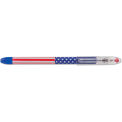 Pentel R.S.V.P. Stars & Stripes Stick Ballpoint Pen, 0.7mm, Black Ink, Dozen