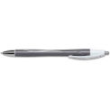BIC Atlantis Exact Retractable Ballpoint Pen, 0.7mm, Black Ink/Barrel, Dozen