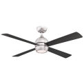 Fanimation FP7652BN Kwad 52&quot; Ceiling Fan with Light Kit, Brushed Nickel