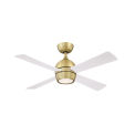 Fanimation FP7644BS Kwad 44" Ceiling Fan with Light Kit, Brushed Satin Brass