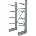 Global Industrial Single Sided Heavy Duty Cantilever Rack Starter, 48"Wx38"Dx96"H, 13,300 Cap.