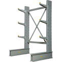 Global Industrial Single Sided Medium Duty Cantilever Rack Starter, 2&quot; Lip, 48&quot;Wx33&quot;Dx72&quot;H