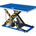 Global Industrial Power Scissor Lift Table, Hand & Foot Control, 48&quot; x 36&quot;, 2200 Lb Capacity