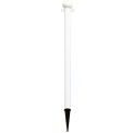 Mr. Chain Light Duty 36&quot; Ground Pole, White