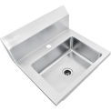 Stainless Steel Wall Mount Hand Sink W/Strainer, 14&quot;x10&quot;x5&quot; Deep