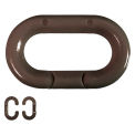 Mr. Chain Heavy Duty Master Link, Acetal Copolymer, 2&quot;, Brown, 10/Pk