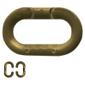 Mr. Chain Master Link, Acetal Copolymer, 1.5&quot;, Gold, 10/Pk