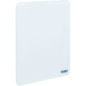 12&quot;W x 12&quot;H Glass Cubicle Dry Erase Board, White