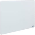 24&quot;W x 14&quot;H Glass Cubicle Dry Erase Board, White