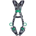 V-FIT&#8482; 10194963 Harness, Back & Hip D-Rings, Quick-Connect Leg Straps, Super Extra Large