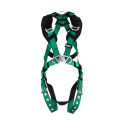V-FORM&#8482; 10197218 Harness, Back & Shoulder D-Rings, Tongue Buckle Leg Straps, Extra Small