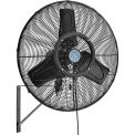 24&quot; Wall Mounted Misting Fan, Outdoor Rated, Oscillating, 7435 CFM, 1/7 HP