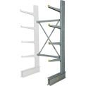 Global Industrial Single Sided Heavy Duty Cantilever Add-On Rack, 2" Lip, 48"Wx38"Dx96"H